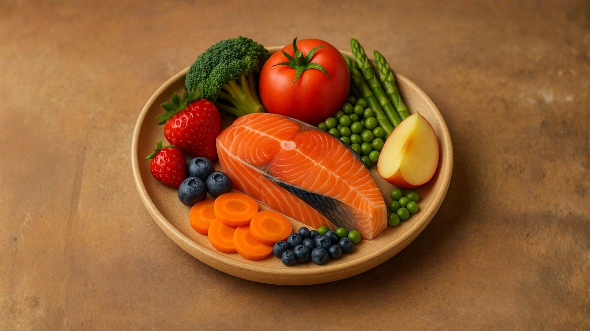 ⭐🐟🥦🥕🍠💚🫐 Salmon & SuperVeggie Mix — Omega-Rich Nutrition